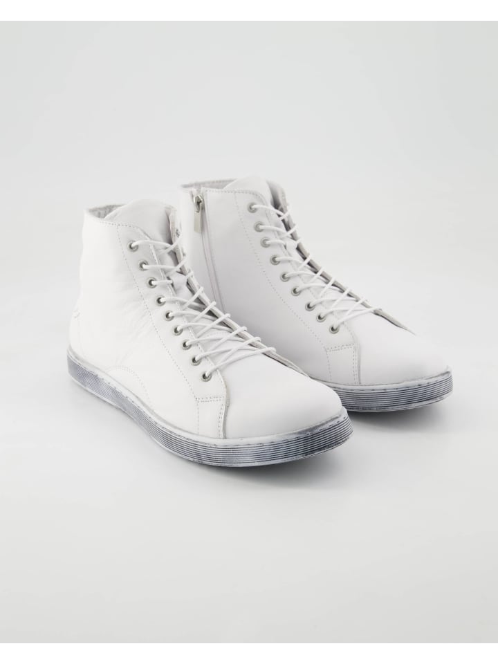 Sneaker high in Weiß
