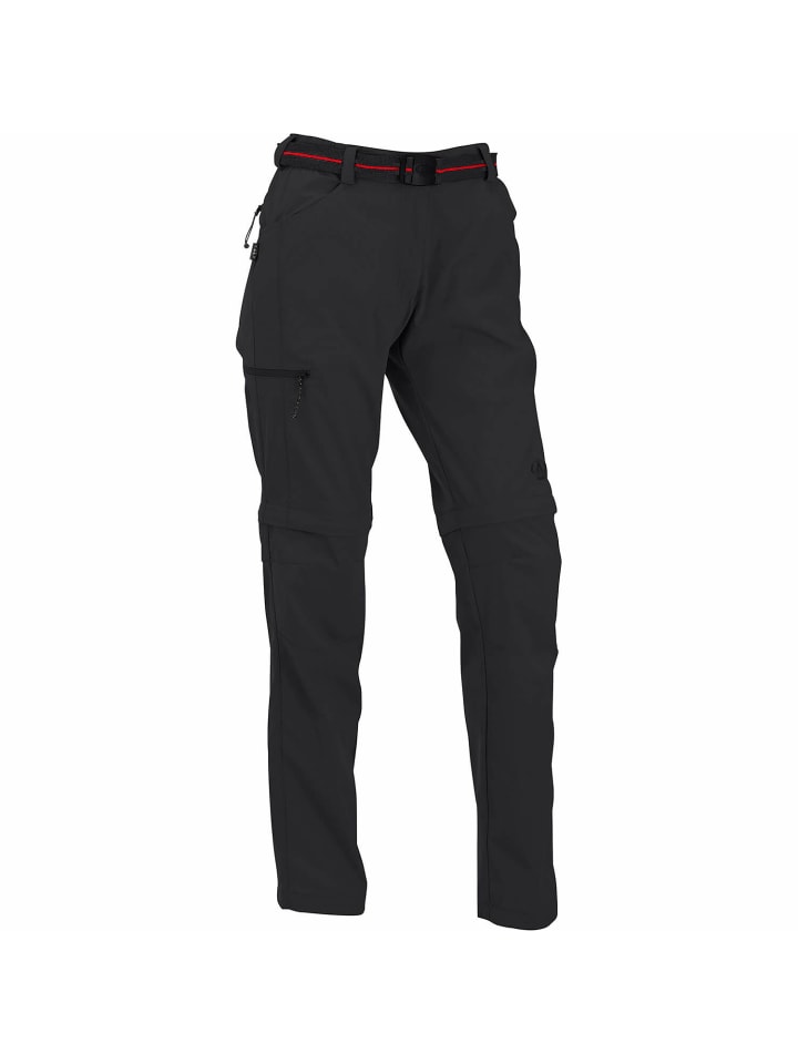 Zip-Off Outdoorhose Hamilton XT - SP in Schwarz