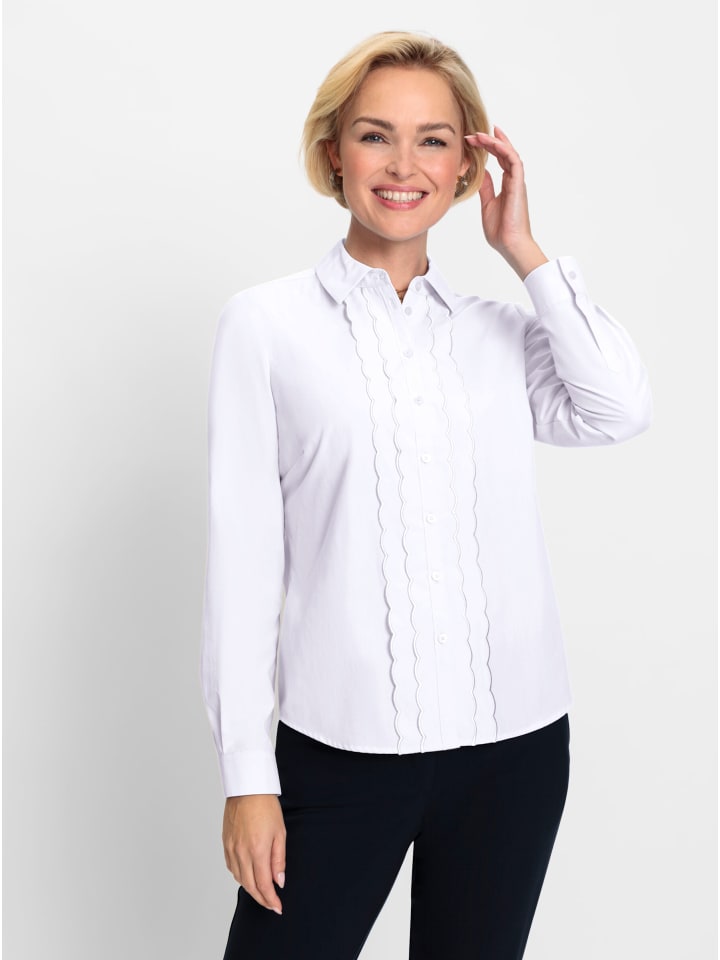 Bluse in weiß