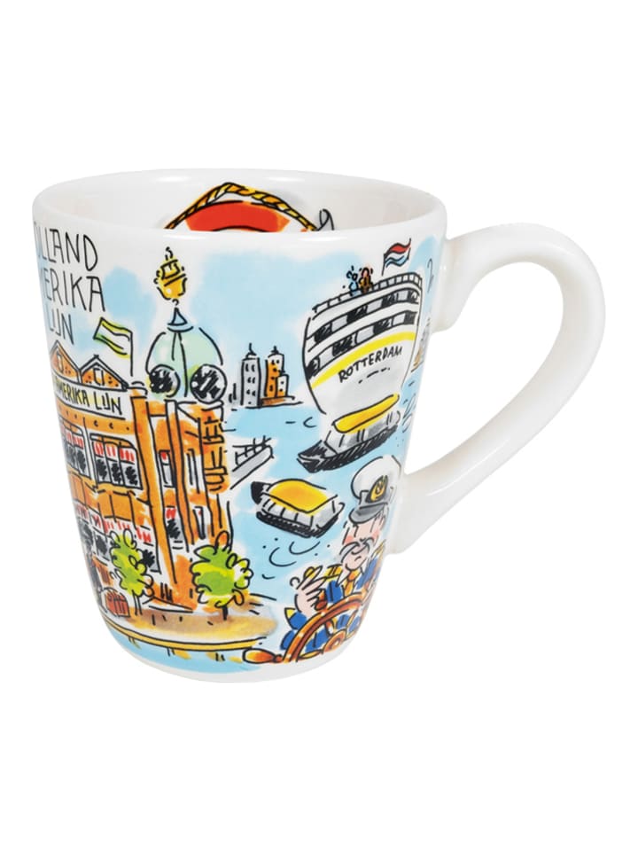 Becher Holland Amerika Linie in Bunt - 350 ml