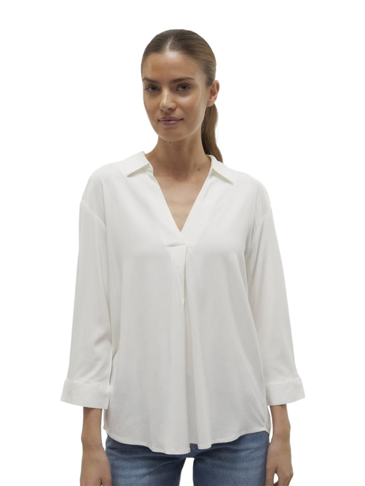 Bluse VMBELLA 3/4 in Weiß