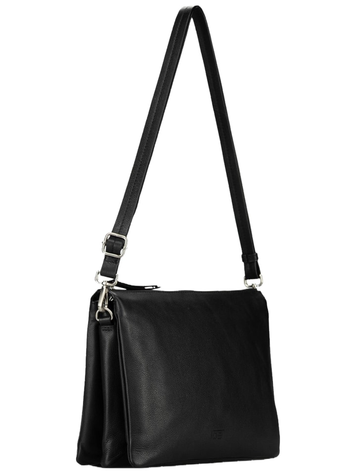 Schultertasche Lysa in Black