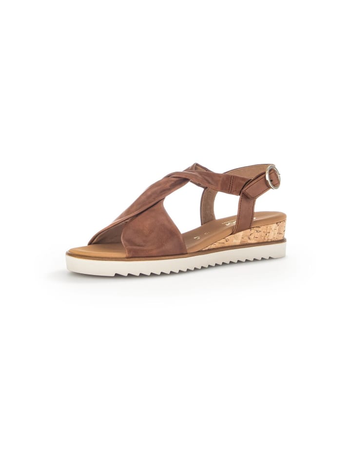 Sandalette in dunkelbraun