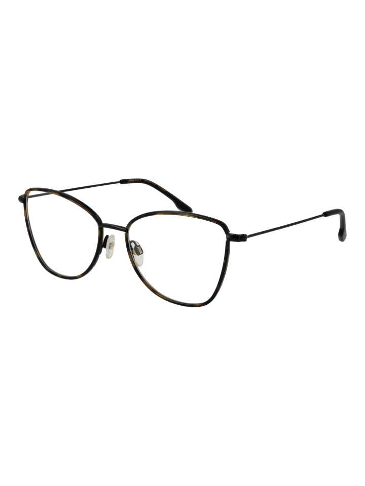 Damen Optische Fassungen Geometrisch Schwarz