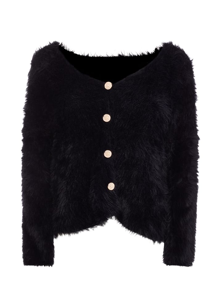Damen Strickjacke in Schwarz