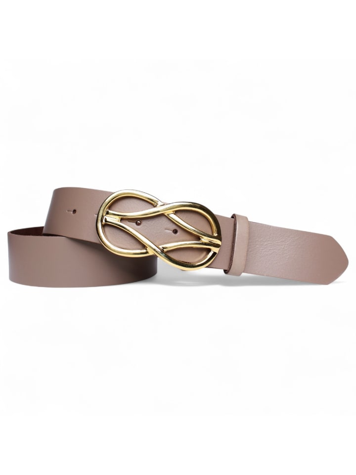 Damengürtel in Taupe