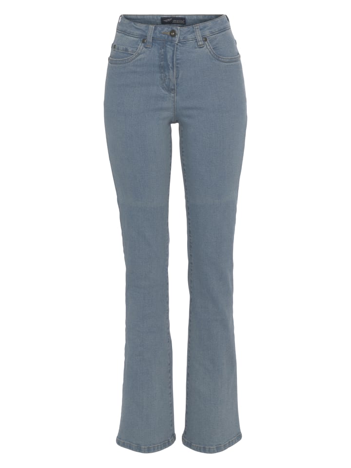 Bootcut-Jeans in bleached