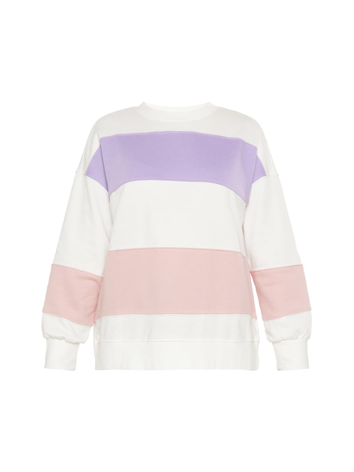 Women Sweatshirt in multicolor white