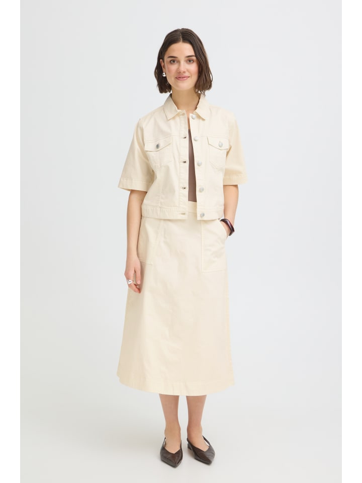Jacke FRTWILL Regular fit in Whisper White