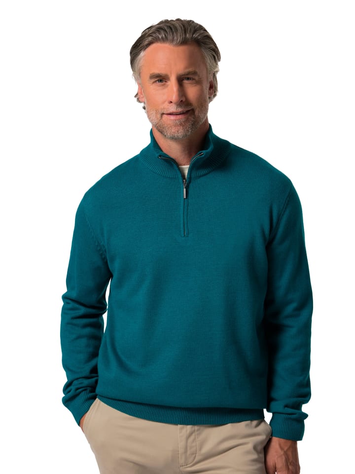 Pullover in ozeanblau