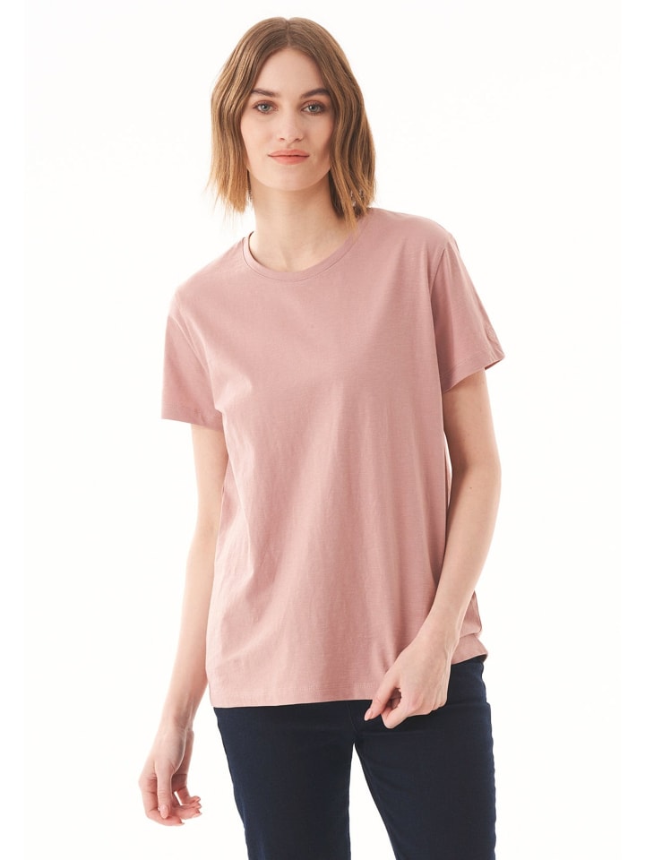 T-Shirt "WCASUAL001" in Nebligrosé