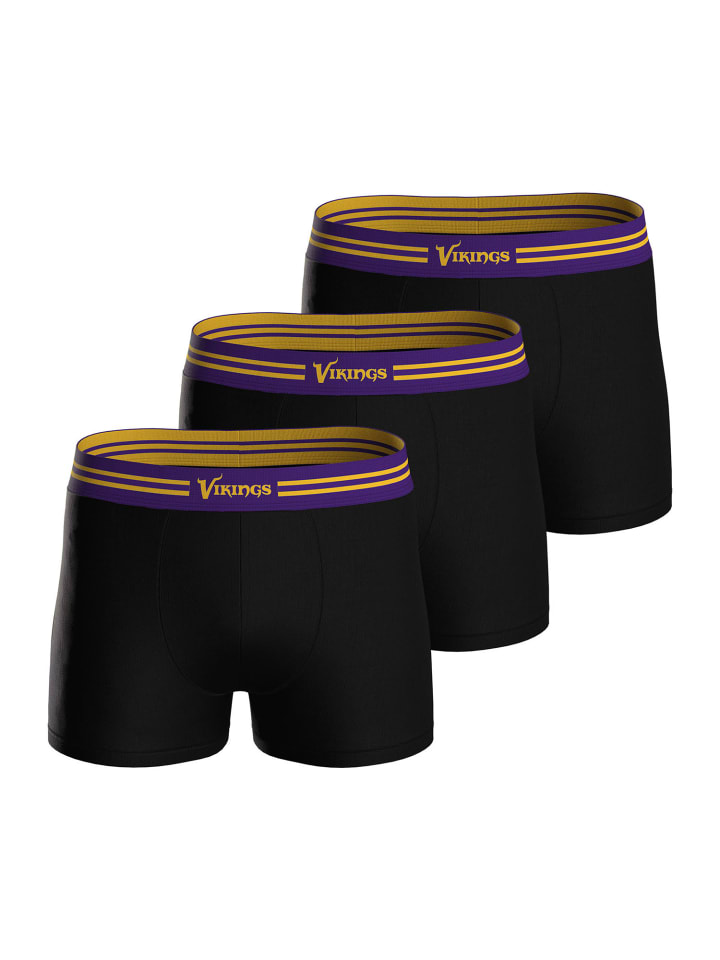 Boxer Minnesota Vikings in BLK