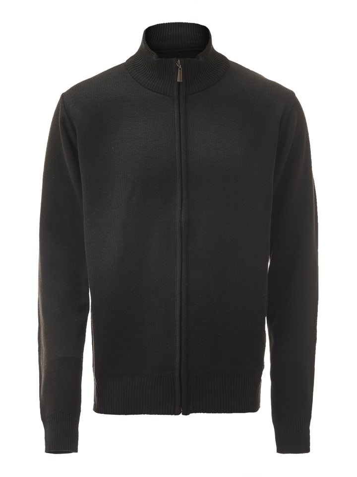 Herren Cardigan in Schwarz