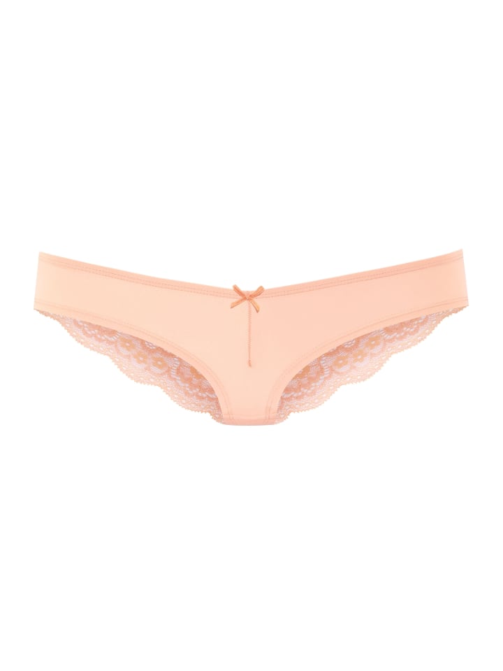 Brasilslip in neon pfirsich