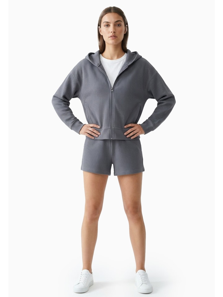 Sweatshirt "JENNIFER" in Schattengrau
