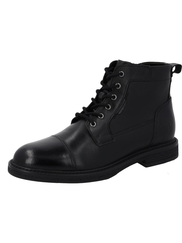 Schnürstiefel Orireak in Schwarz