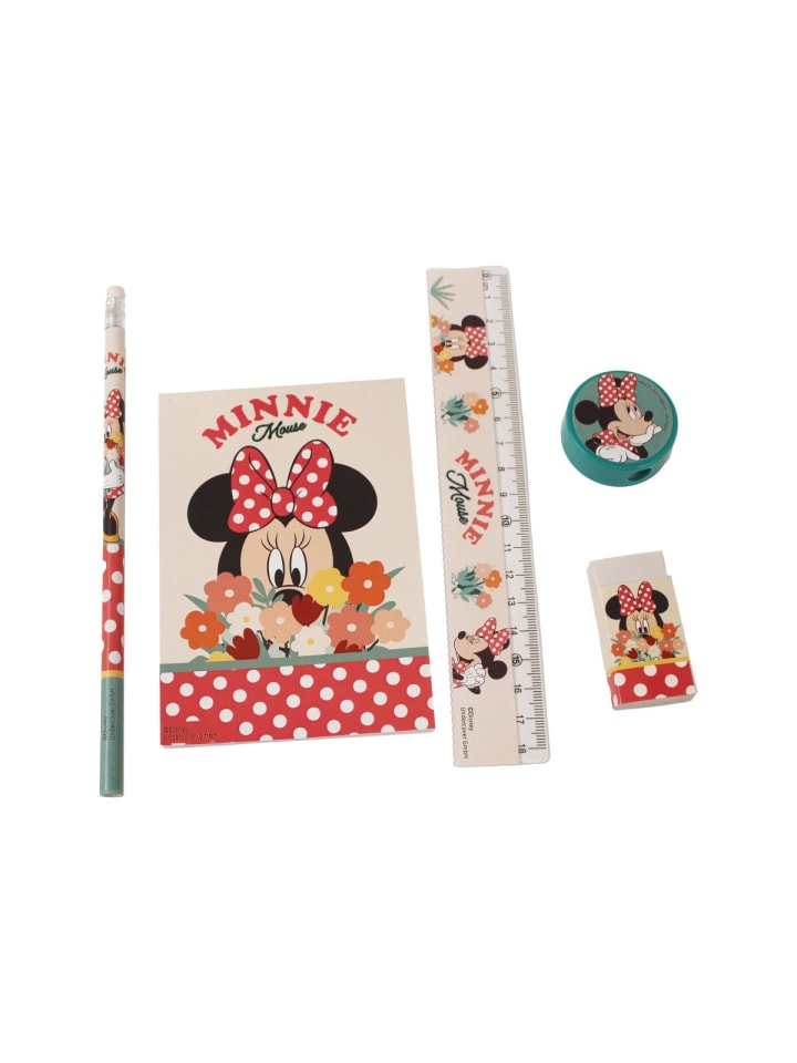 Schreibset 5-teilig Floral Schule Disney Mädchen