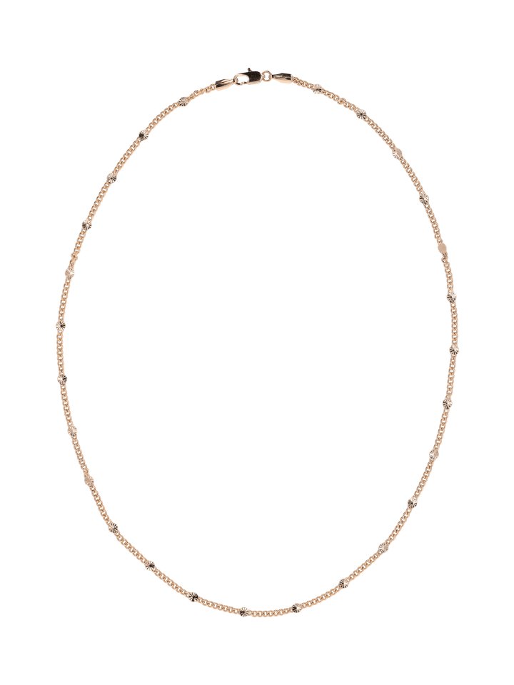 Women Chain Necklace in Rose Gold