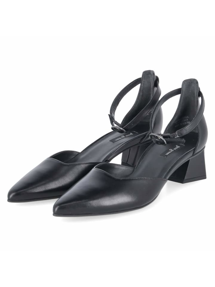 Riemchenpumps in schwarz