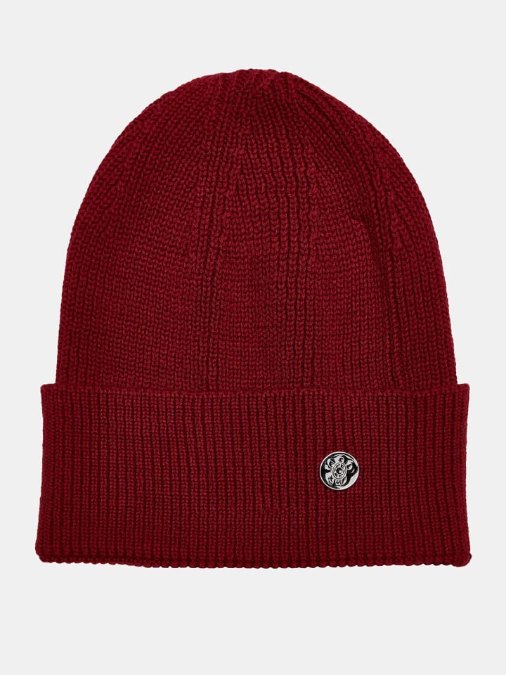 Beanie Mütze "A500" - in Bordo