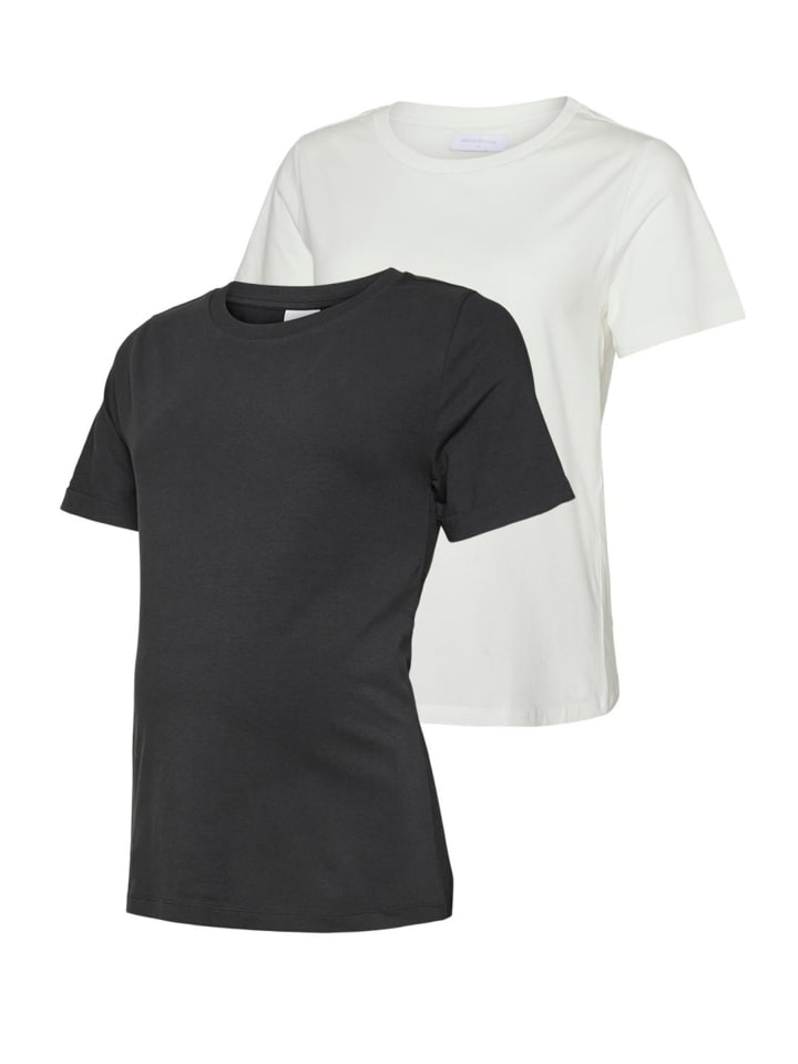 2er-Pack T-shirt in Black 1