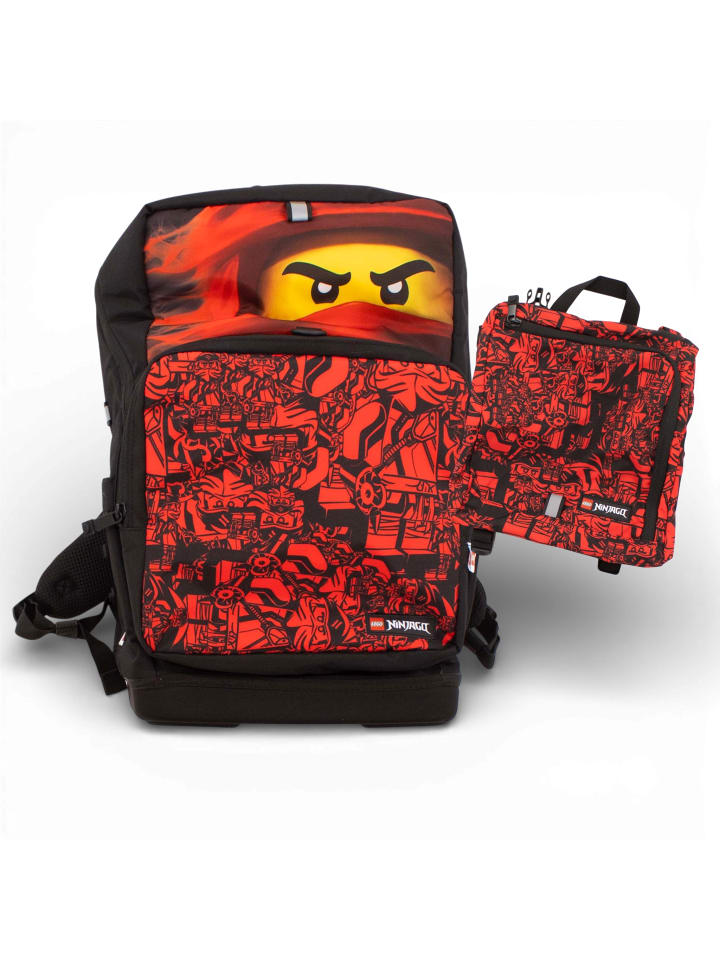Schulranzen Ninjago Maxi Plus in Rot