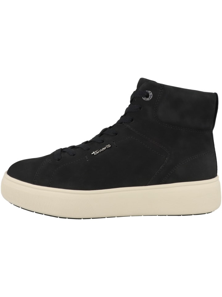 Sneaker mid 1-25203-42 in dunkelblau