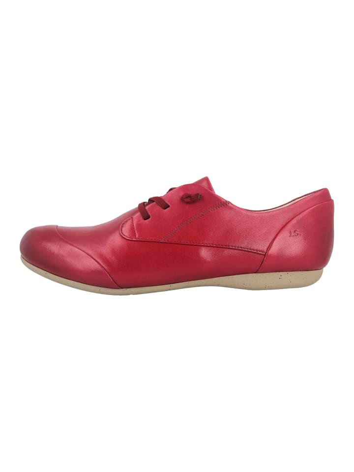 Halbschuhe in Rot
