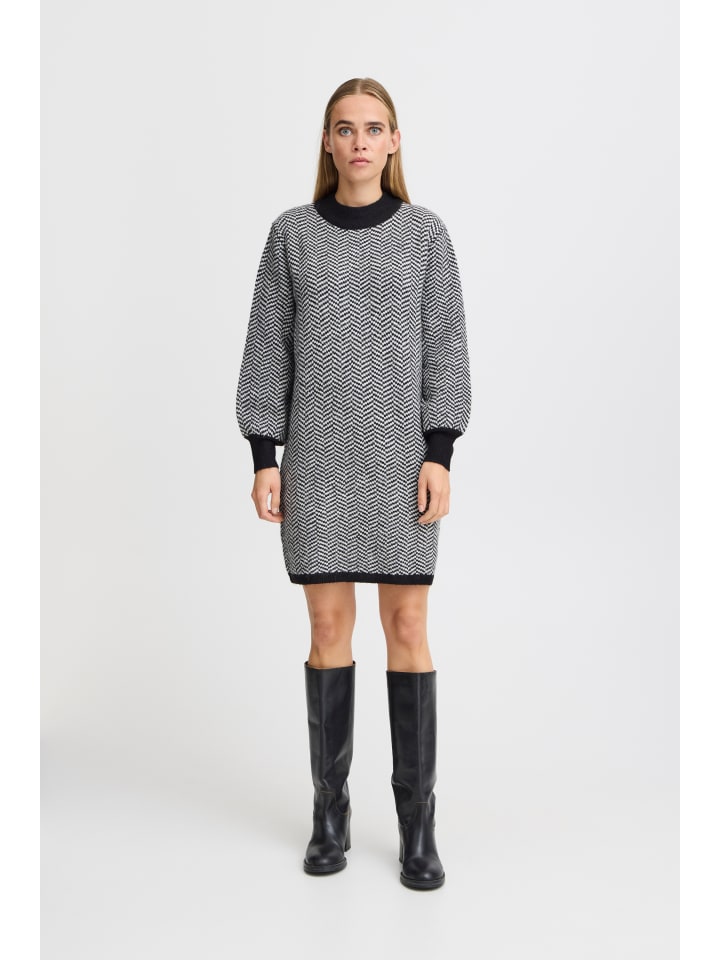 Freizeitkleid IHKAMARA Loose fit in Black