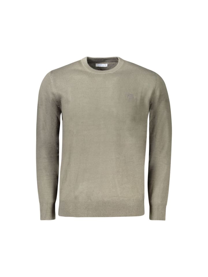 Grau Acryl Herren Pullover