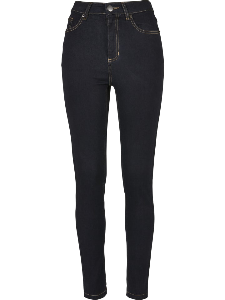 High Waist in darkblue raw
