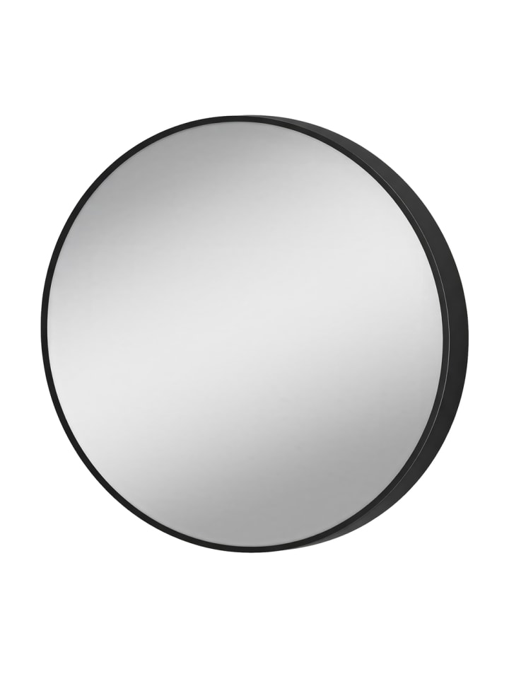 Spiegel Berit in Schwarz - Ø41 x (T)1.8