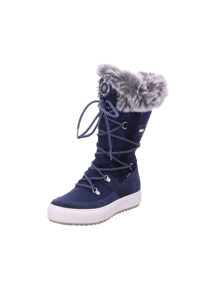 Stiefel Mit Tex-Membran in blau