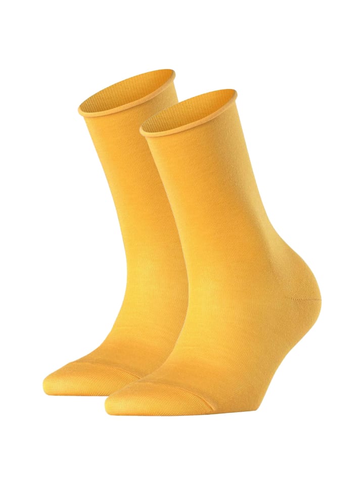 Socken 2er Pack in Gelb