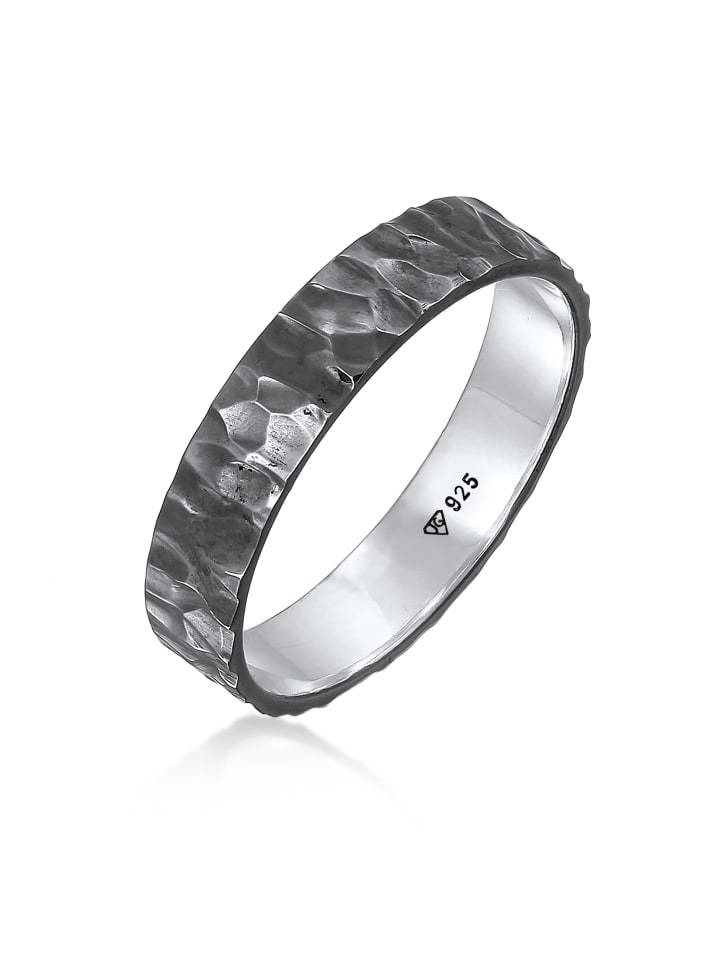 Ring 925 Sterling Silber in Schwarz