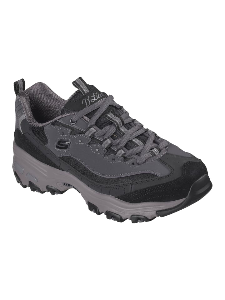 Sneakers Low Skechers D'Lites Modern Classic in schwarz