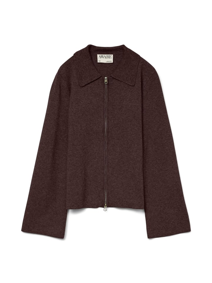 Strickjacke in Chocolate Torte