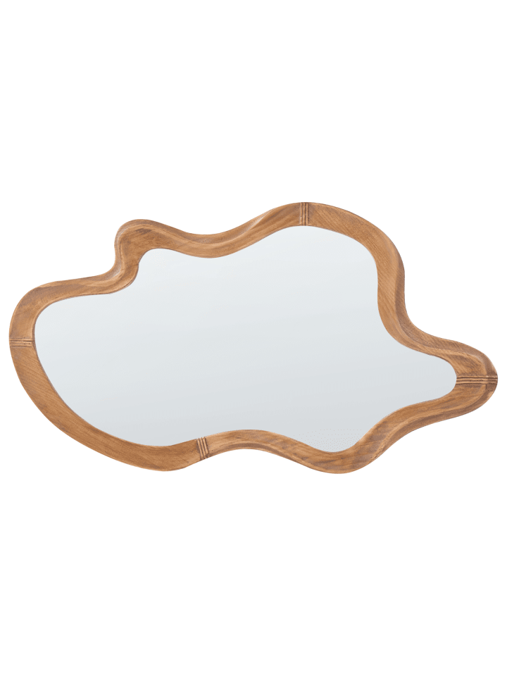 Wandspiegel DREVANT in Braun - (W) 89 x (H) 52 x (L) 3 cm Horizontal