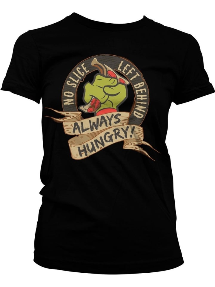 Shirt in Schwarz