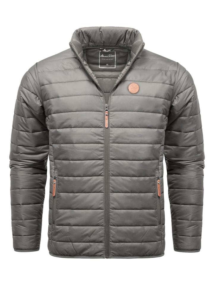Steppjacke Pomona in Grau