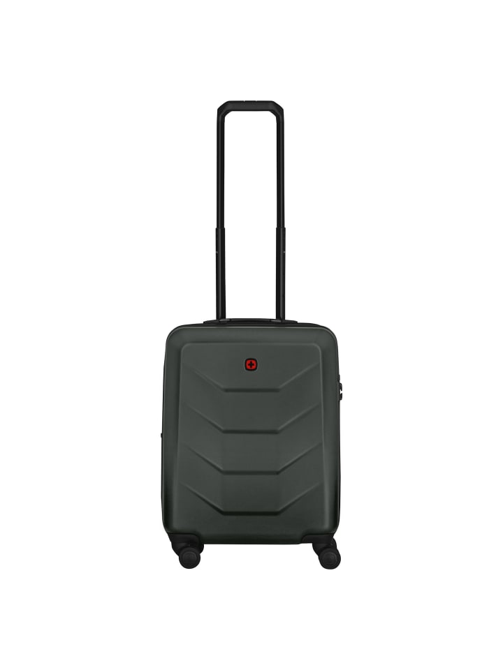 Prymo 4 Rollen Kabinentrolley 55 cm mit Dehnfalte anthracite