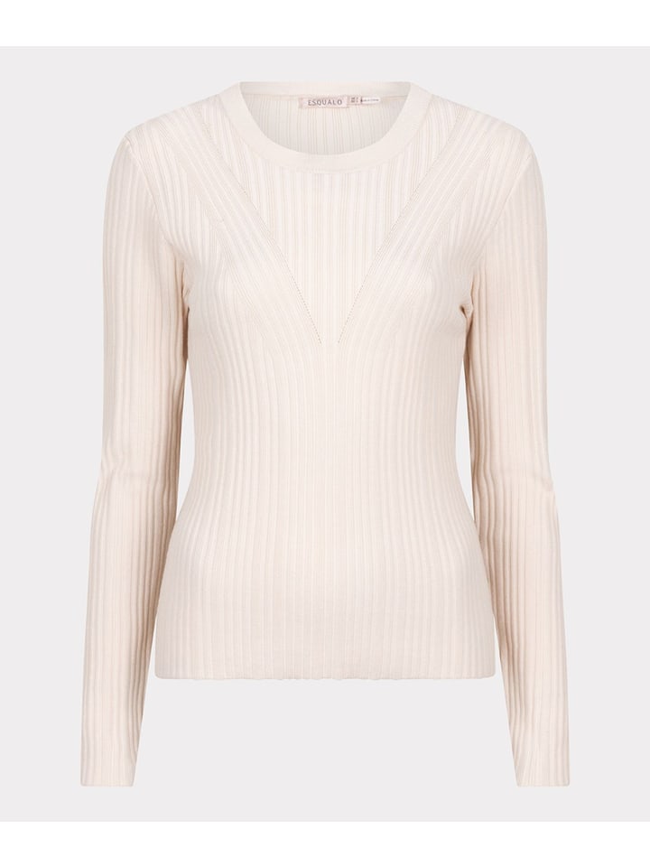 Viskose Pullover in Beige