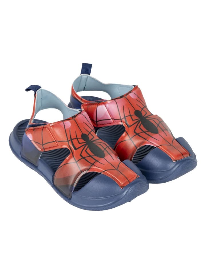 Spiderman Sandalen für Kinder – Leichte & rutschfeste Sommerschuhe in Blau