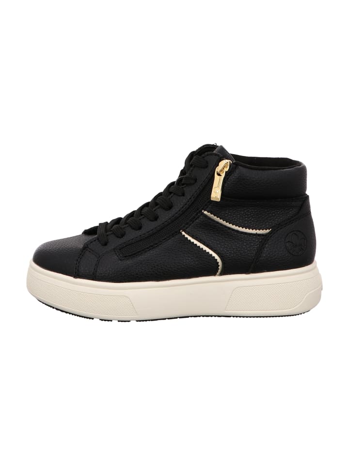 Sneaker High in Schwarz