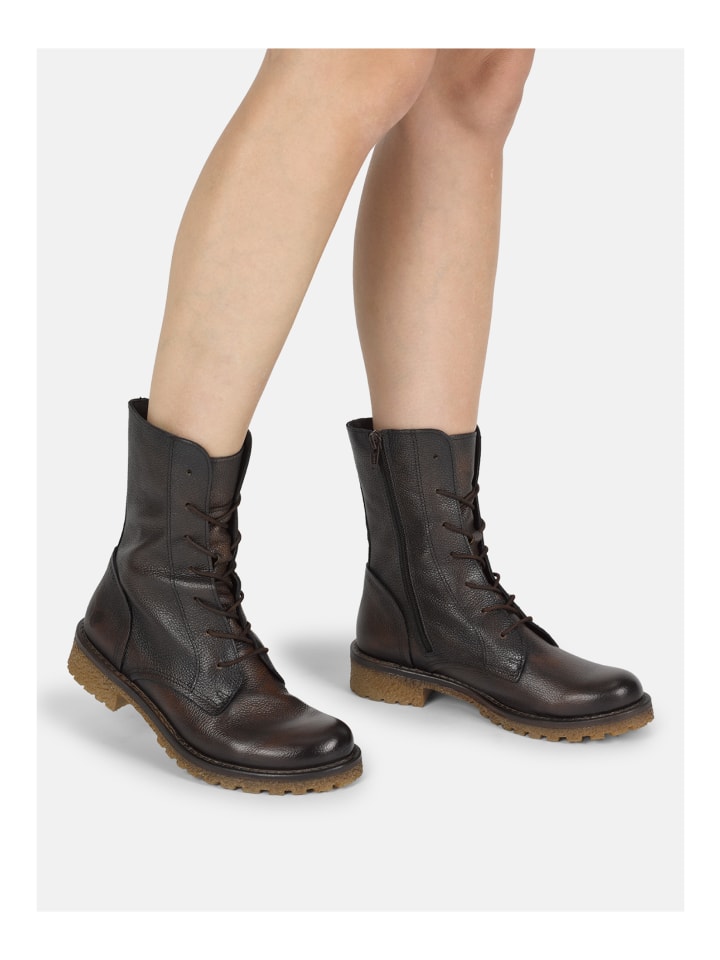 Stiefelette Braun