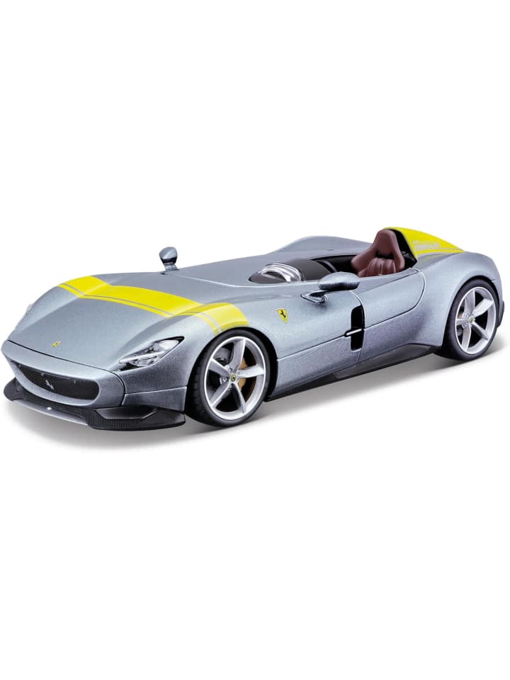 Modellauto Ferrari Monza SP1 Signature Edition Maßstab 1:43 in grau