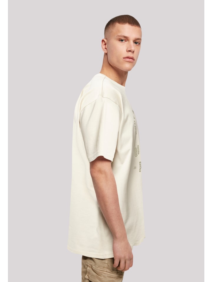 F4NT4STIC Heavy Oversize T-Shirt Eisbär in sand günstig kaufen | limango