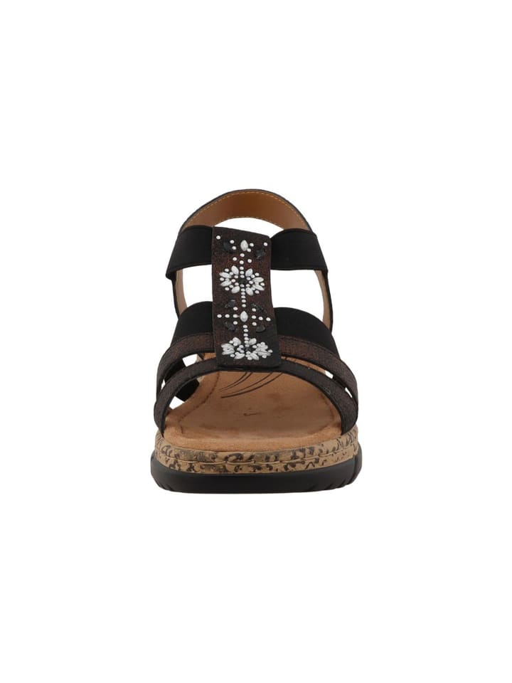 Flat Sandals - Mules in black
