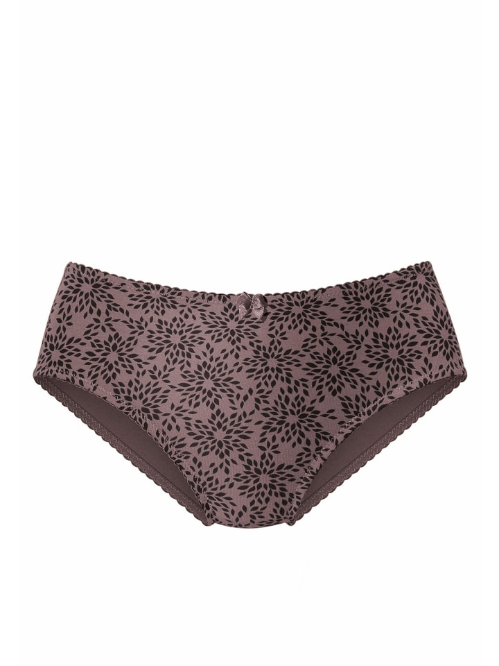 Slip in taupe-schwarz