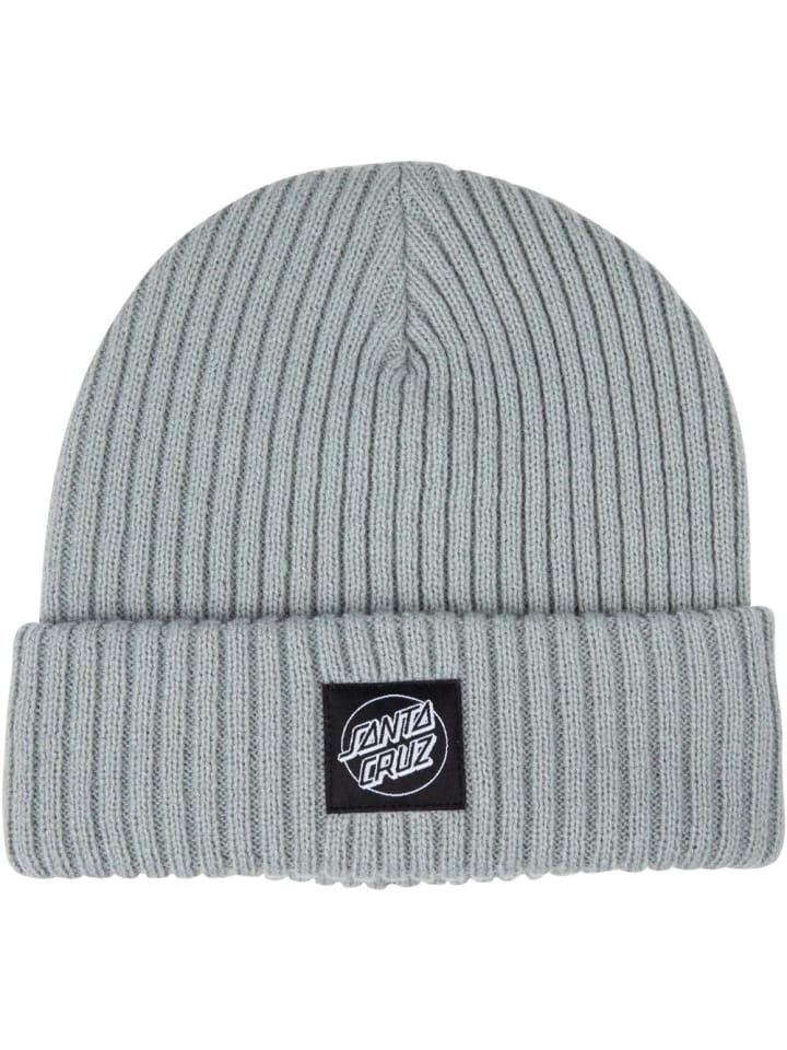 Mütze "Opus Dot Label Beanie" in Braun